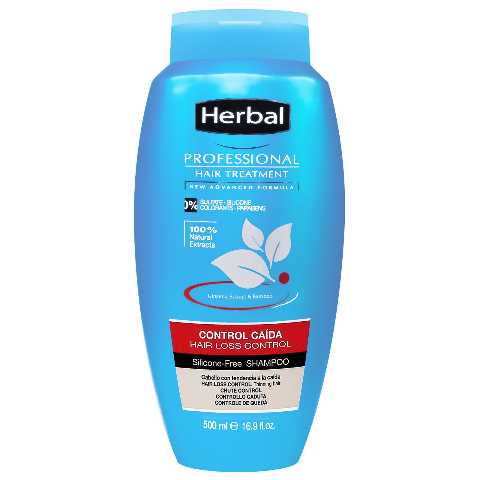 شامپو ضد ریزش مو هربال مدل آبرسان حجم 500 میلی لیتر -  - 1