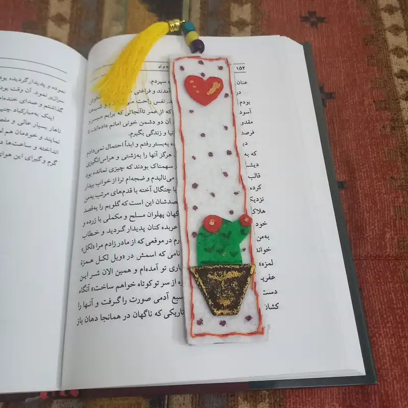 نشانگر کتاب مدل قلب کد N11 مجموعه 3 عددی