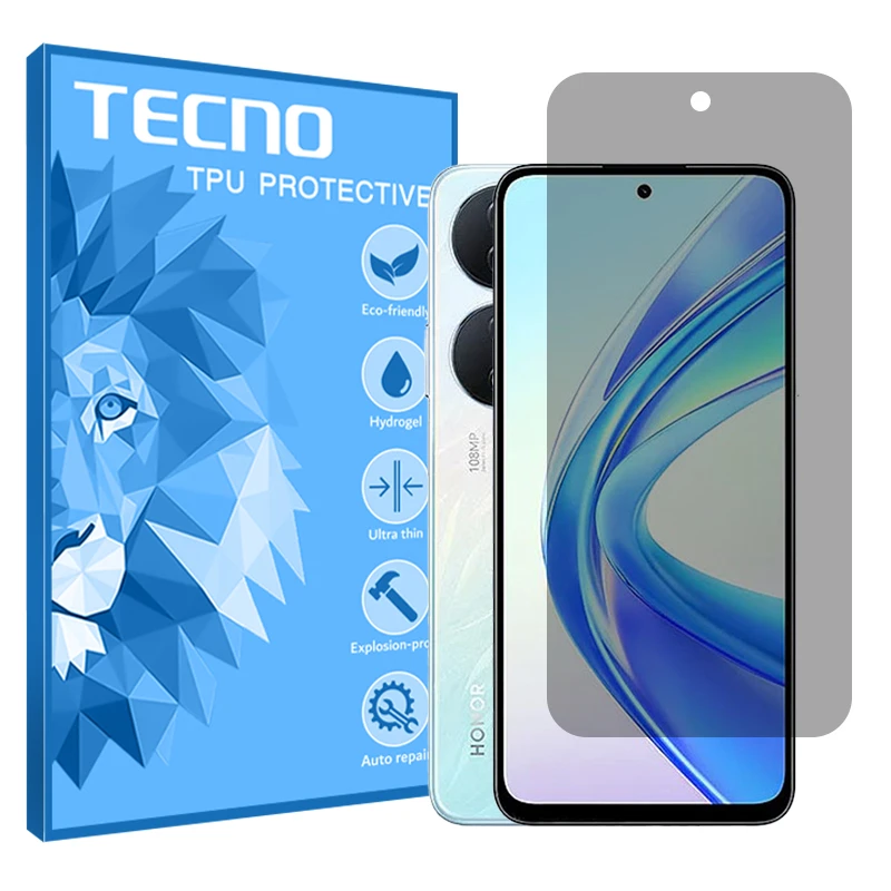 محافظ صفحه نمایش حریم شخصی تکنو مدل Resistant مناسب برای گوشی موبایل آنر X7b