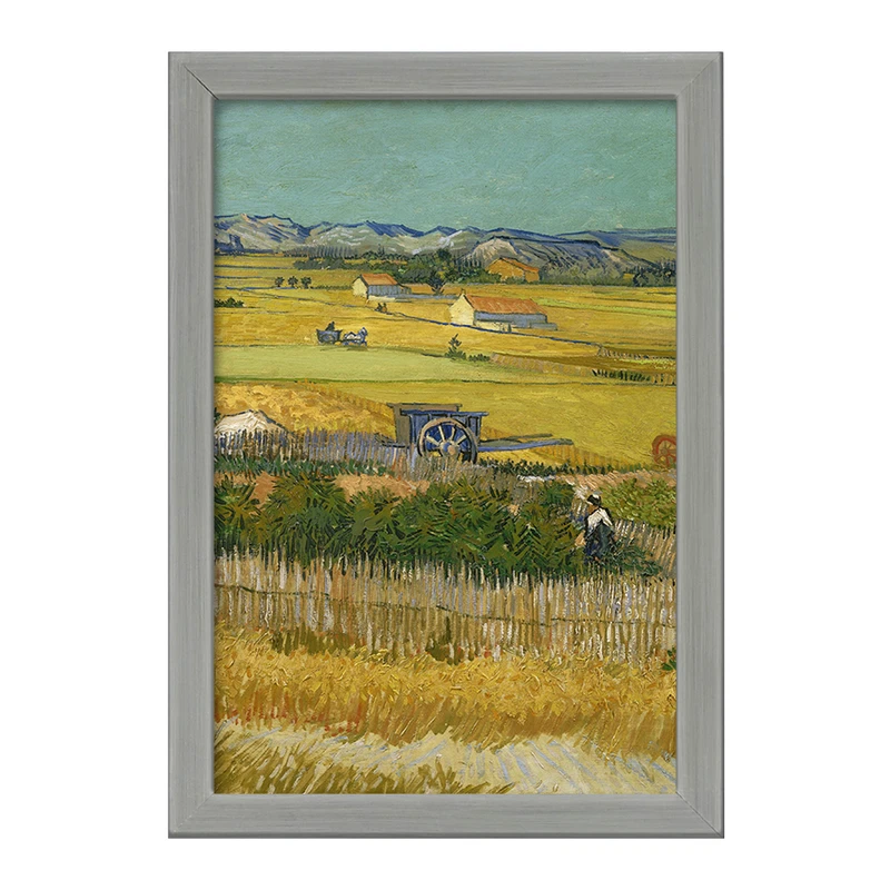 تابلو خندالو طرح برداشت ونسان ونگوگ (Van Gogh) کد 36788