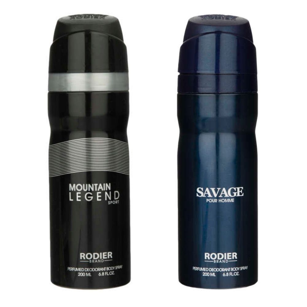 اسپری بدن مردانه رودیر مدل LS حجم 200 میلی لیتر مجموعه 2 عددی - - 1