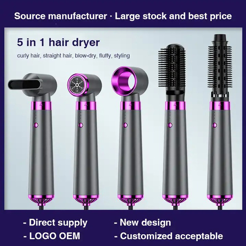 سشوار برس دار حالت دهنده مدل PSB 5 in1