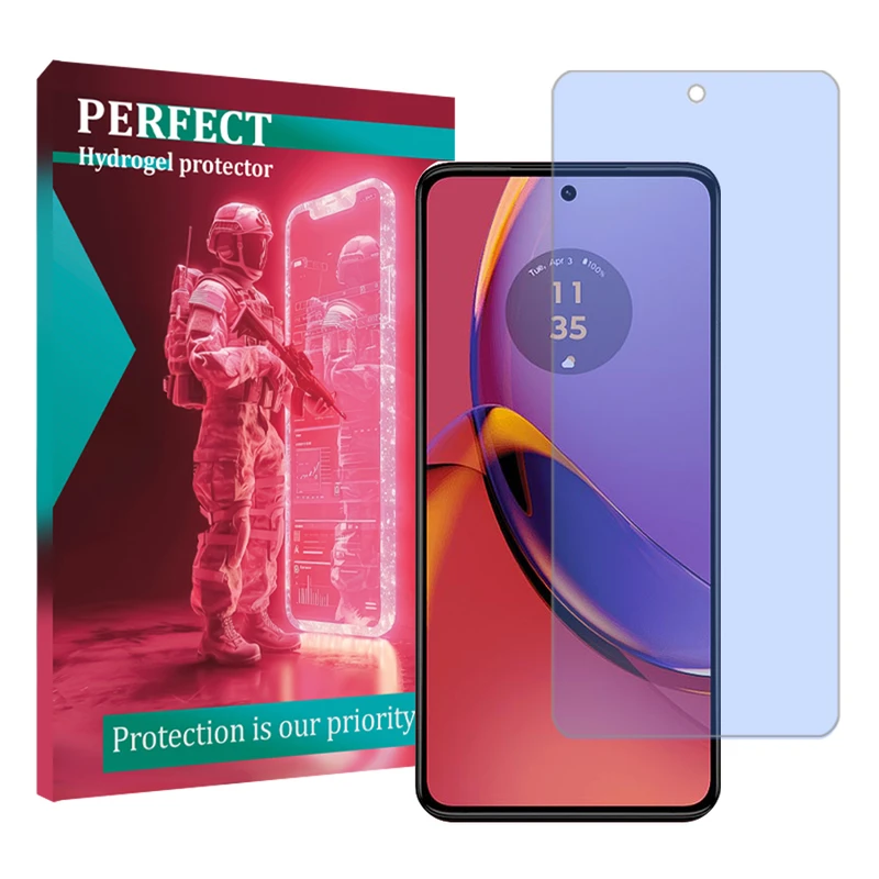 محافظ صفحه نمایش ضد اشعه آبی پرفکت مناسب برای گوشی موبایل موتورولا Moto G84