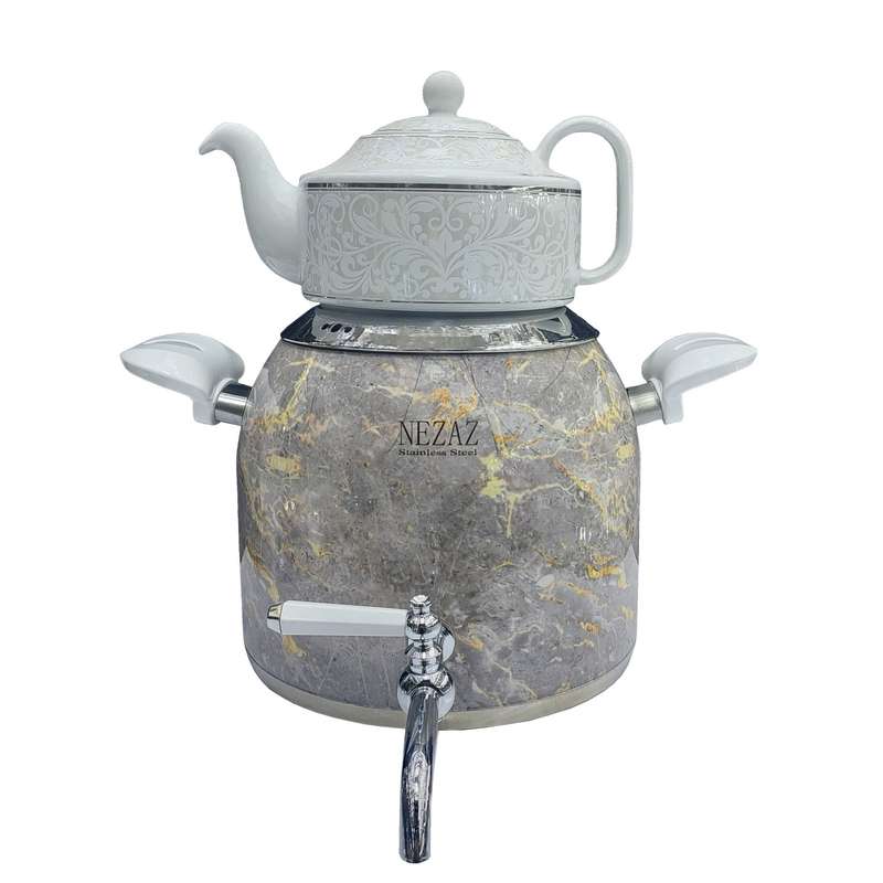 ست کتری و قوری نزاز طرح سنگ ست کتری و قوری نزاز طرح سنگ