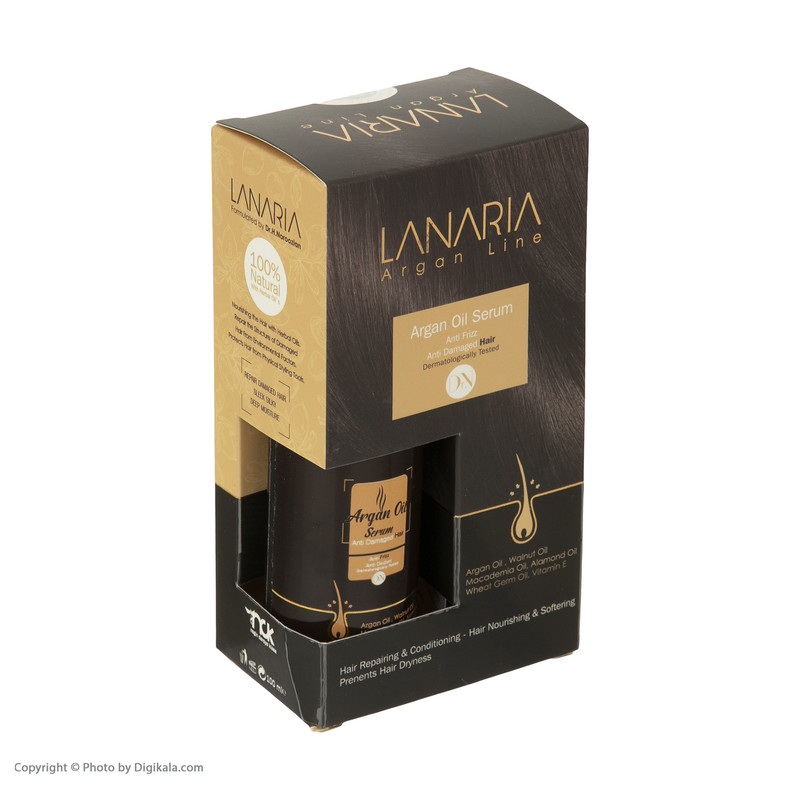 سرم مو لاناریا مدل Arga حجم 100 میلی لیتر