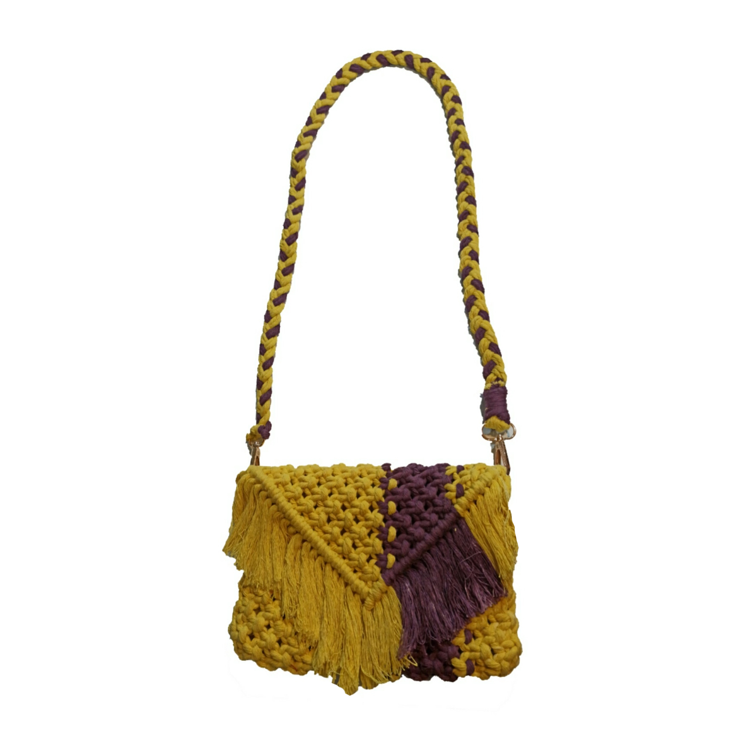 کیف رودوشی دست دوز زنانه هنریسان مدل رام بهشت