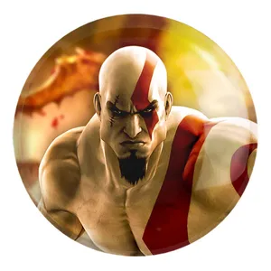 پیکسل خندالو طرح خدای جنگ God Of War کد 4860 مدل بزرگ