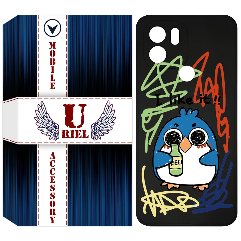 کاور یوریل مدل KSH کد 23 طرح جوجه ی نقاش مناسب برای گوشی موبایل شیائومی Redmi A2 Plus