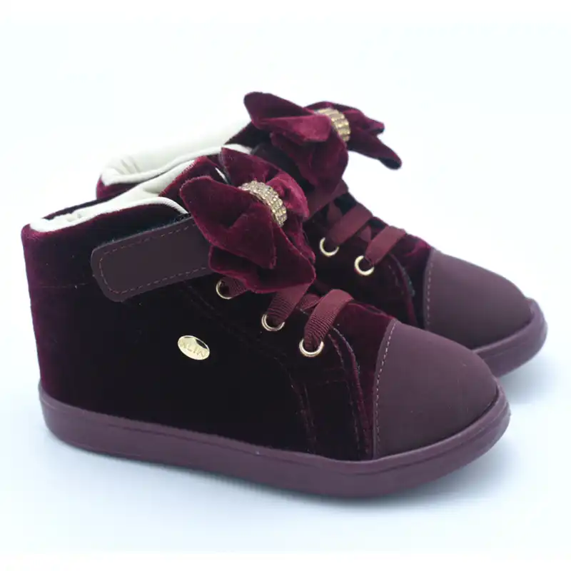 نیم بوت دخترانه کلین مدل پاپیون کد C-8604