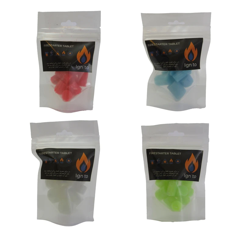 قرص آتش زا ایگنیتو مدل PT بسته 4 عددی