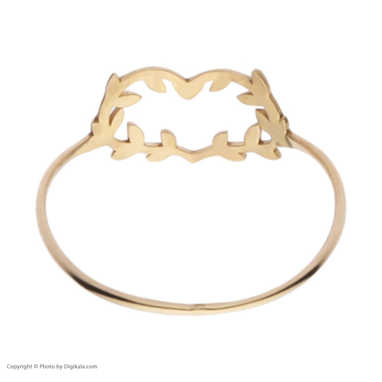 انگشتر طلا 18 عیار زنانه مایا ماهک مدل MR0893 سایز 55 -  - 2