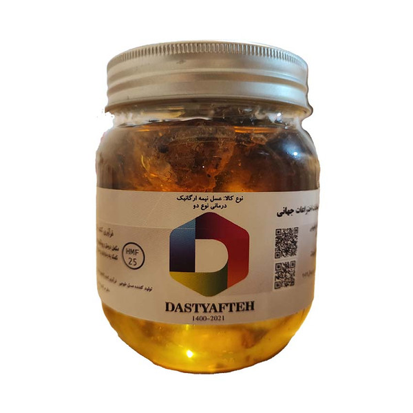 عسل طبیعی نوع دو شهد دست یافته - 400 گرم
