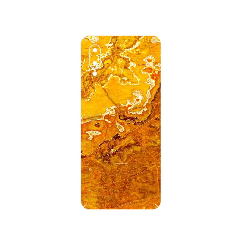 برچسب پوششی ماهوت مدل Gold Marble مناسب برای گوشی موبایل سامسونگ Galaxy A02