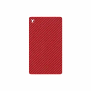 MAHOOT Red-Fiber Cover Sticker for Lenovo Tab M7 2019