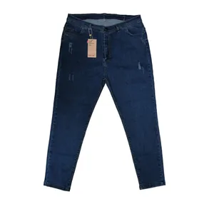 شلوار جین زنانه مدل سایز بزرگ کد R-B