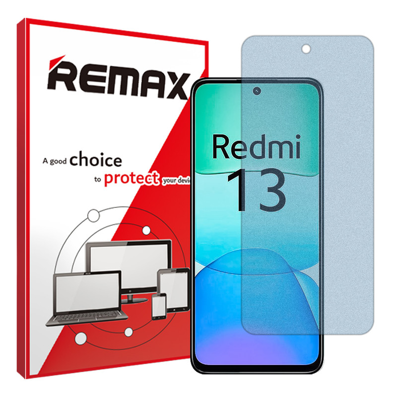 محافظ صفحه نمایش مات آنتی بلو ریمکس مدل Resistant‌ مناسب برای گوشی موبایل شیائومی Redmi 13
