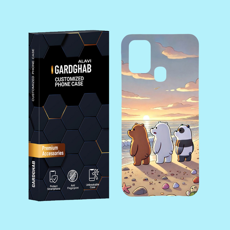 کاور گارد قاب علوی مدل کارتونی و انیمه مناسب برای گوشی موبایل سامسونگ Galaxy M31