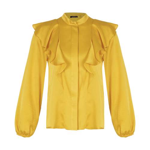 شومیز زنانه گردیه مدل 307268-yellow