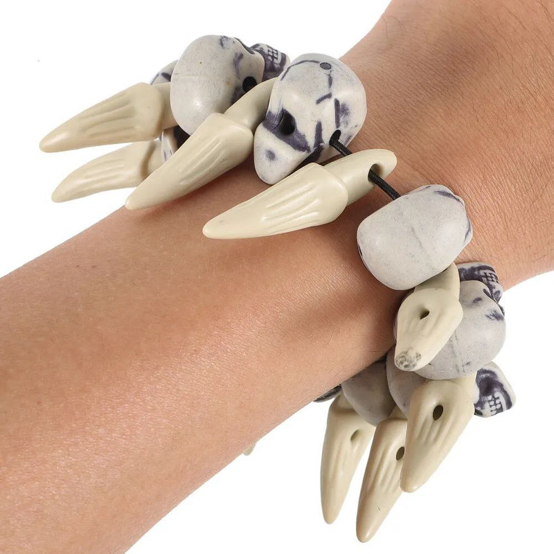 دستبند مدل استخوان و جمجمه