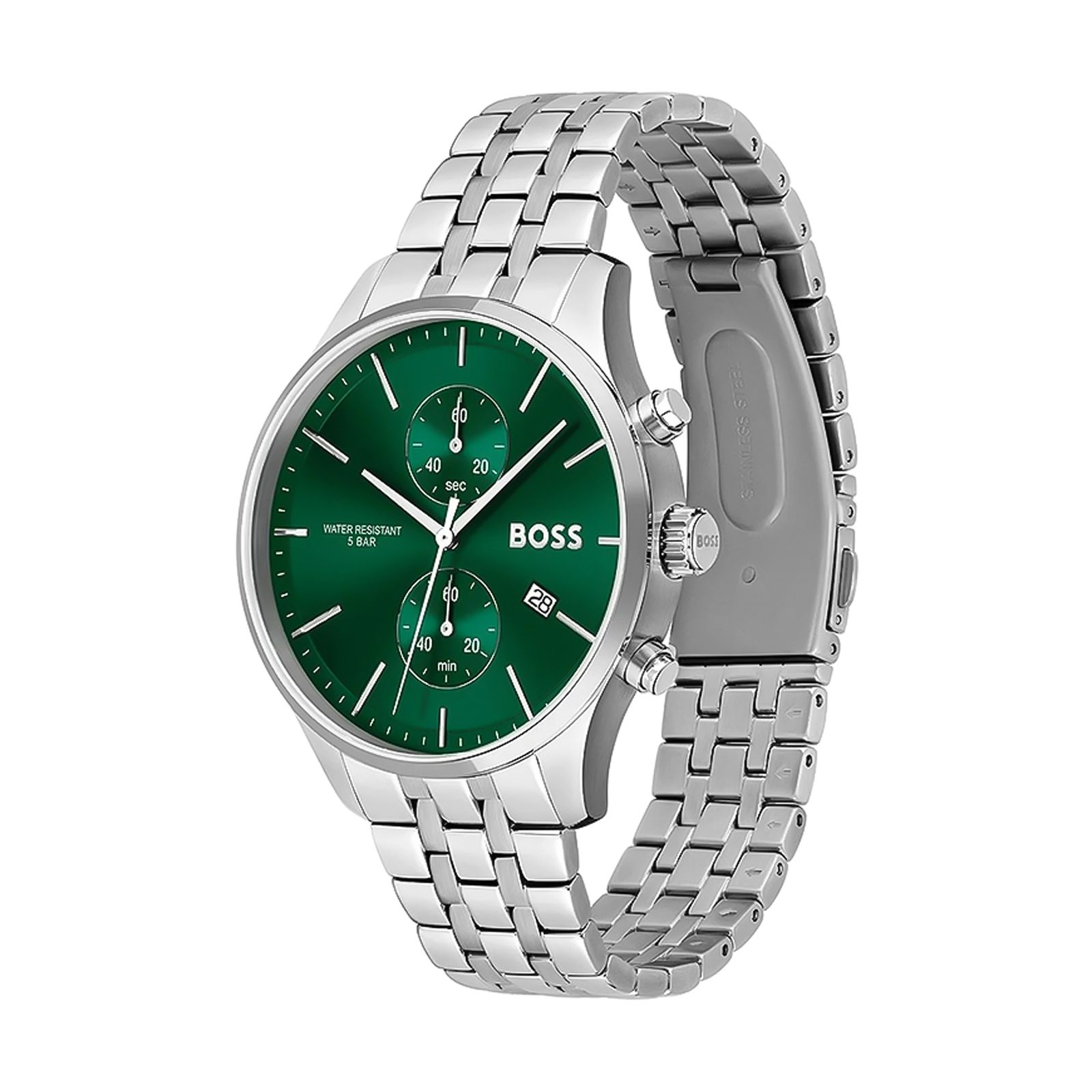 ساعت مچی عقربهای کوارتز مردانه هوگو باس مدل b1513975 - - 4