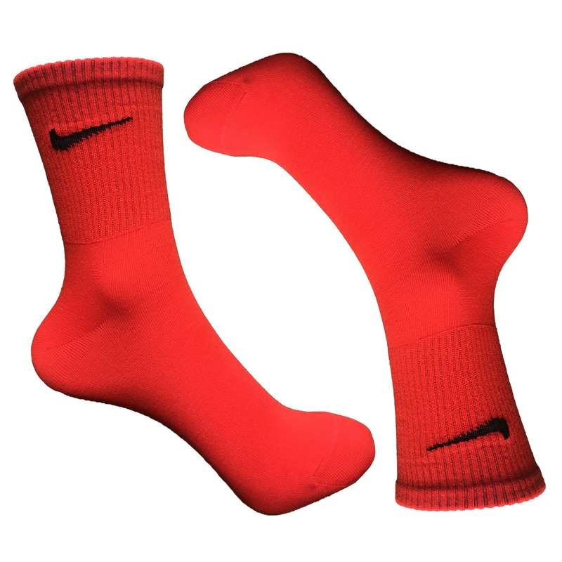 جوراب ورزشی ساق کوتاه زنانه کد NK-RD401505 رنگ قرمز