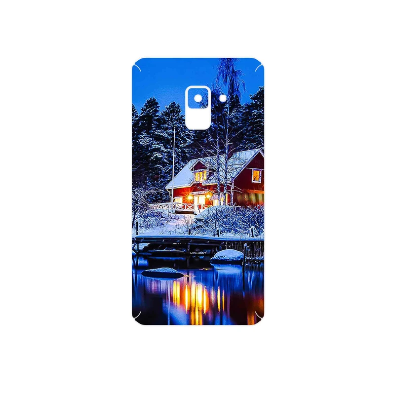 برچسب پوششی ماهوت مدل Winter Season مناسب برای گوشی موبایل سامسونگ Galaxy A8 2018
