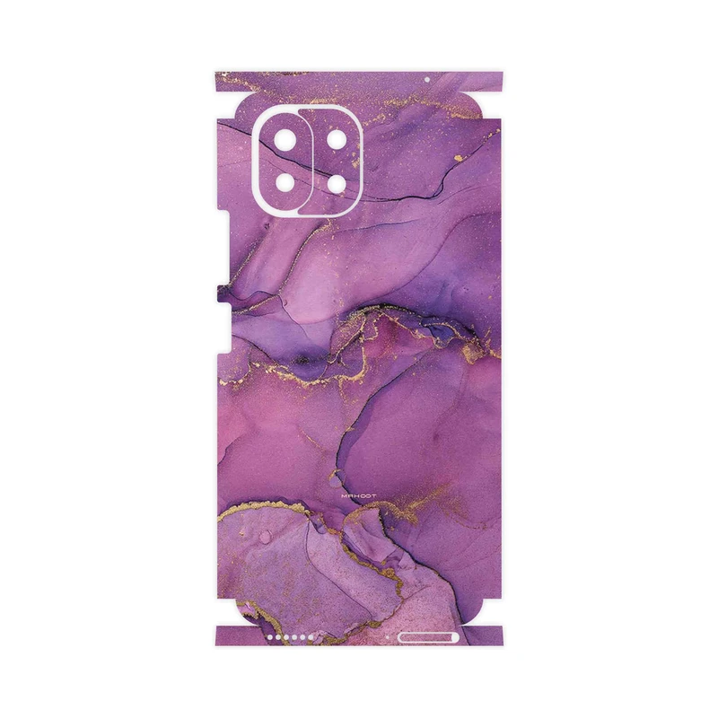 برچسب پوششی ماهوت مدل Purple Marble-FullSkin مناسب برای گوشی موبایل شیائومی 11 Lite 5G NE