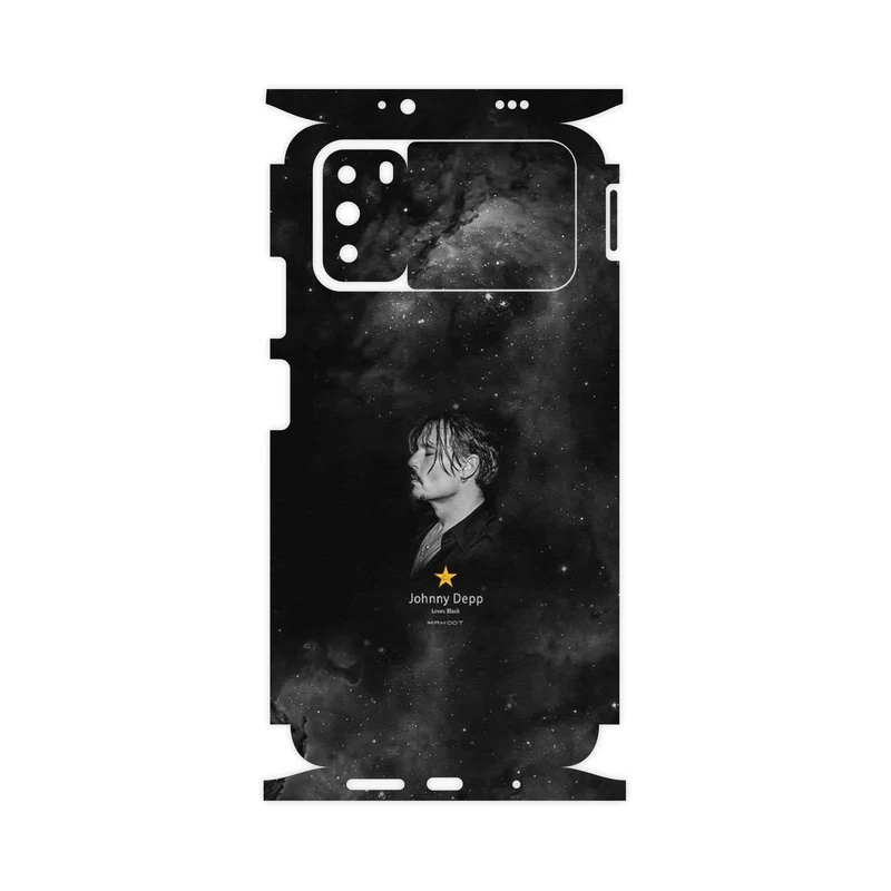 برچسب پوششی ماهوت مدل Johnny Depp-FullSkin مناسب برای گوشی موبایل شیائومی Poco M3