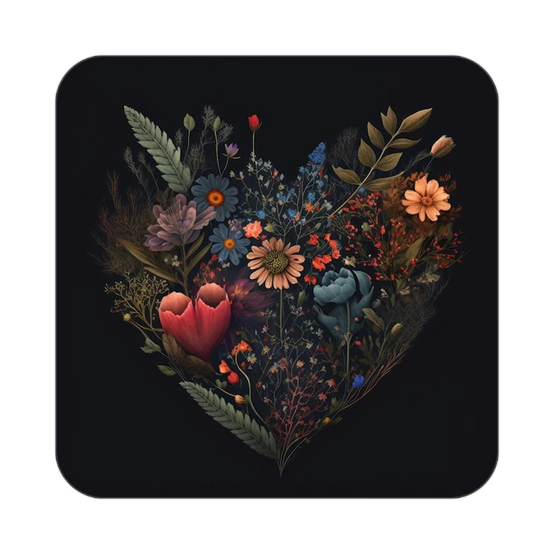 زیر لیوانی کاکتی مدل عاشقانه کد mp14338