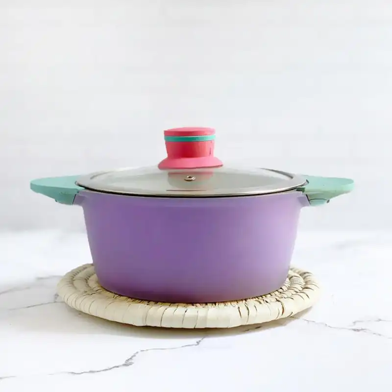 زیر قابلمه ای حصیری مدل کپو