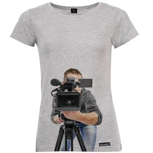 تی شرت آستین کوتاه زنانه 27 مدل Video Production کد MH936