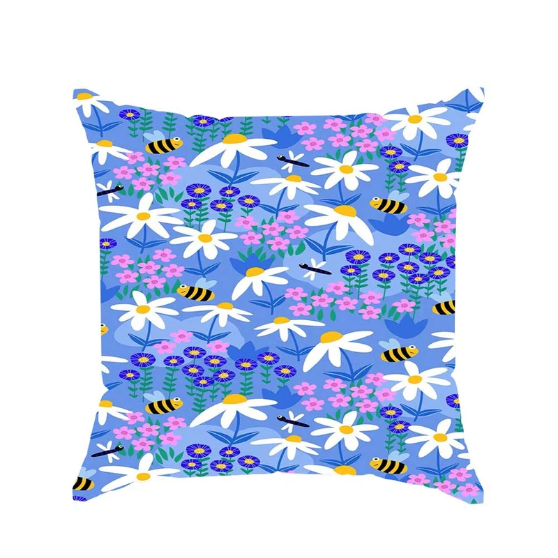 کوسن پاد آفرین مدل فانتزی طرح گل کد 02826