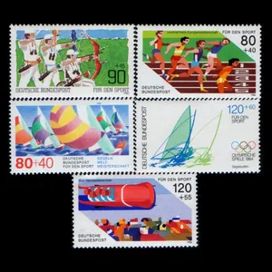 تمبر یادگاری مدل خارجی مجموعه 5 عددی 