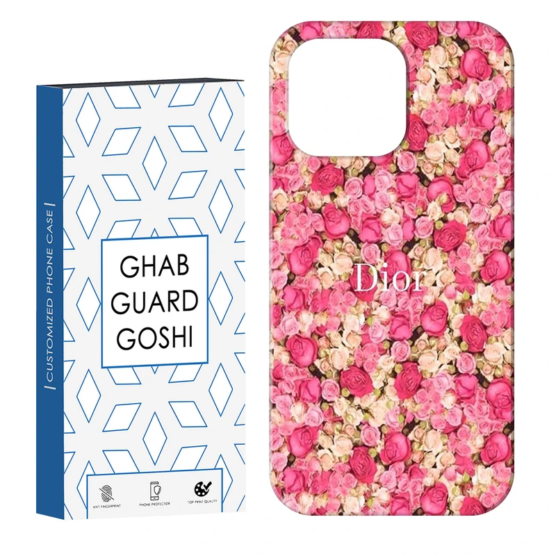 کاور قاب گارد گوشی طرح گل کد Dimo-513 مناسب برای گوشی موبایل اپل IPHONE 16 PRO   