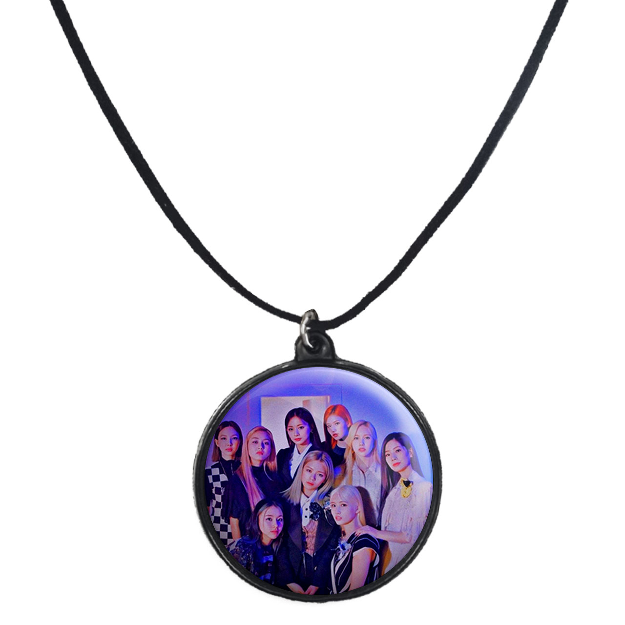 گردنبند پرمانه طرح تو ایس کد pmb.18329 مدل دو طرفه