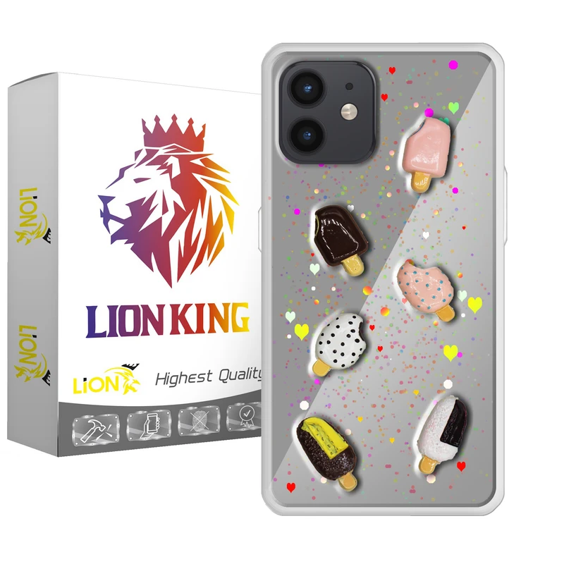 کاور لاین کینگ مدل icecrime مناسب برای گوشی موبایل اپل iPhone 12 / 12 Pro