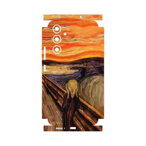 MAHOOT The Scream of Munch-FullSkin Cover Sticker for Samsung Galaxy A54