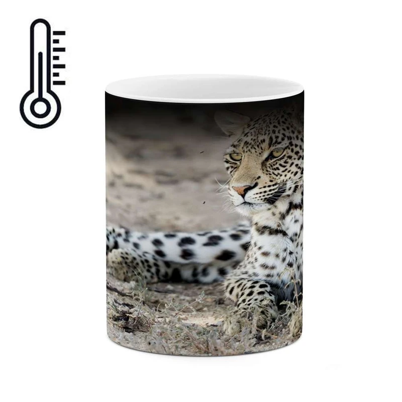 ماگ حرارتی کاکتی مدل پلنگ کد mgh14557