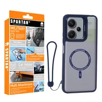 کاور اسپارتان مدل Case Pro Magnetic Apple Strap مناسب برای گوشی موبایل شیائومی Redmi Note 13 Pro Plus به همراه بند