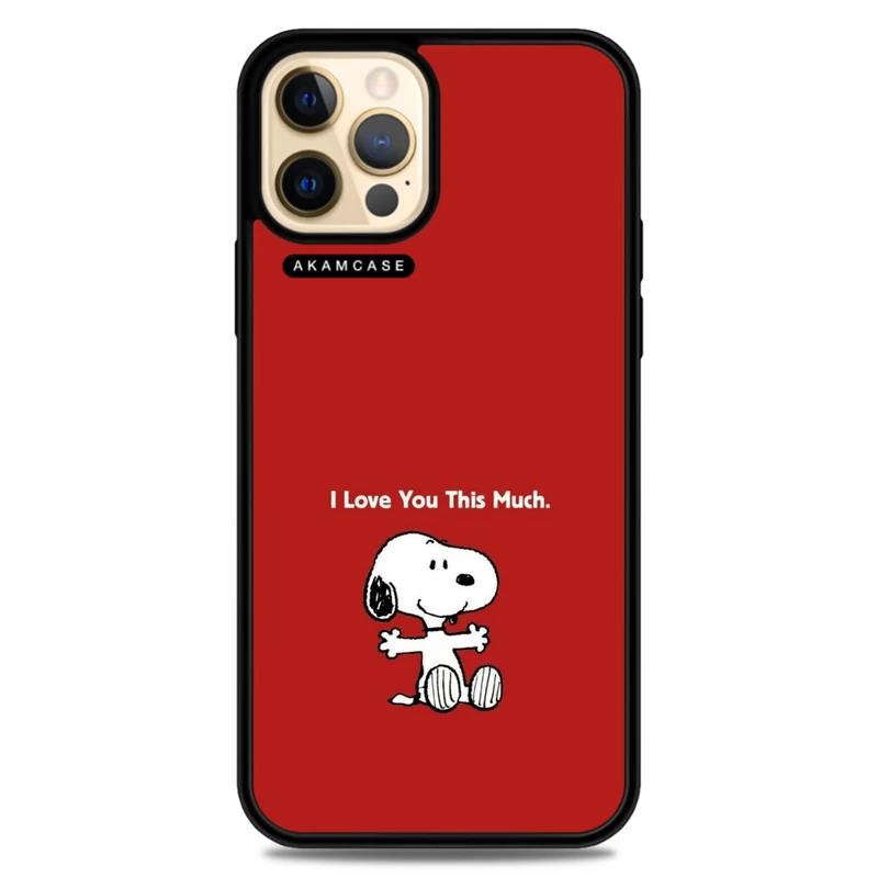 کاور آکام مدل AMC-WA12PRO-SNOOPY-27 مناسب برای گوشی موبایل اپل iPhone 12 Pro