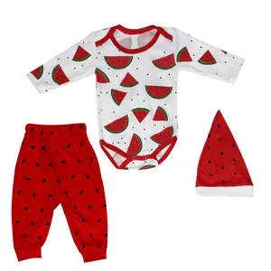 ست 3 تکه لباس نوزادی مدل YLD