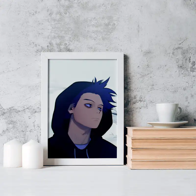 تابلو خندالو مدل هیتوشی انیمه آکادمی قهرمان من کد 16140