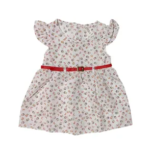 پیراهن دخترانه مدل گل گلی 01