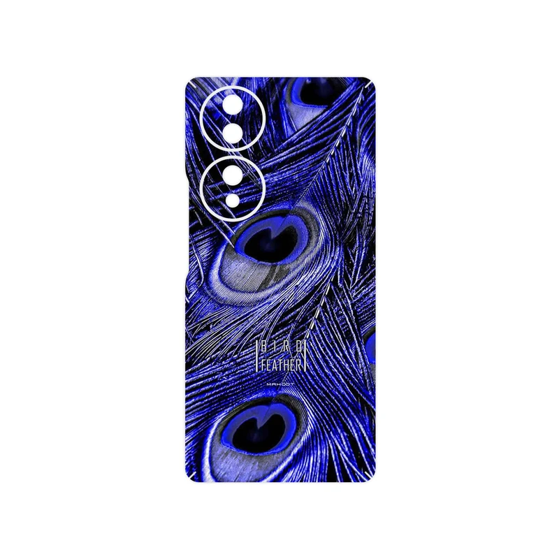 برچسب پوششی ماهوت مدل Purple Feather مناسب برای گوشی موبایل آنر 70