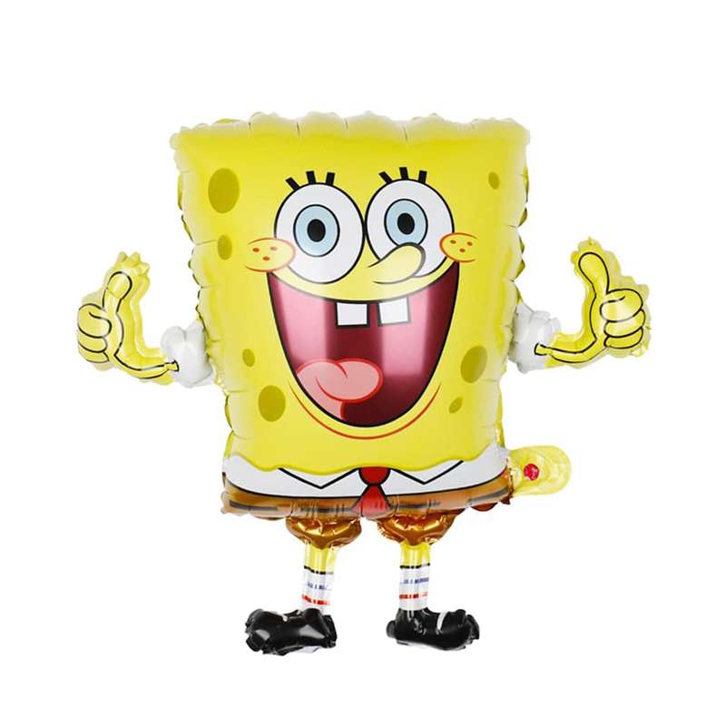 بادکنک فویلی مدل باب اسفنجی