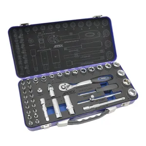 آچار بکس اپکس مدل SMT-3/8 INCH-APX1542--TAIWAN-SOCKET TOOLS SET مجموعه 42 عددی