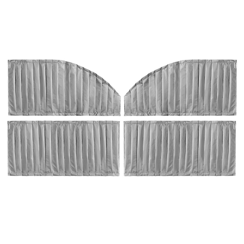 آفتابگیر شیشه خودرو نادیاهوم مدل مگنتی بسته 4 عددی