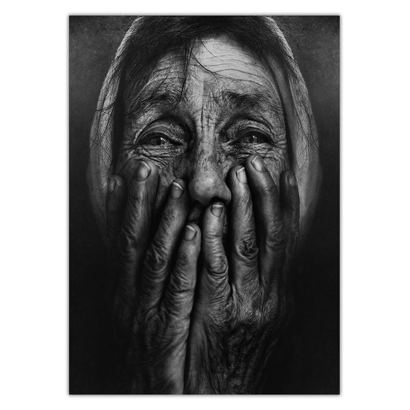 تابلو شاسی ونسونی طرح Sense Of Regret سایز 30x40 سانتی متر