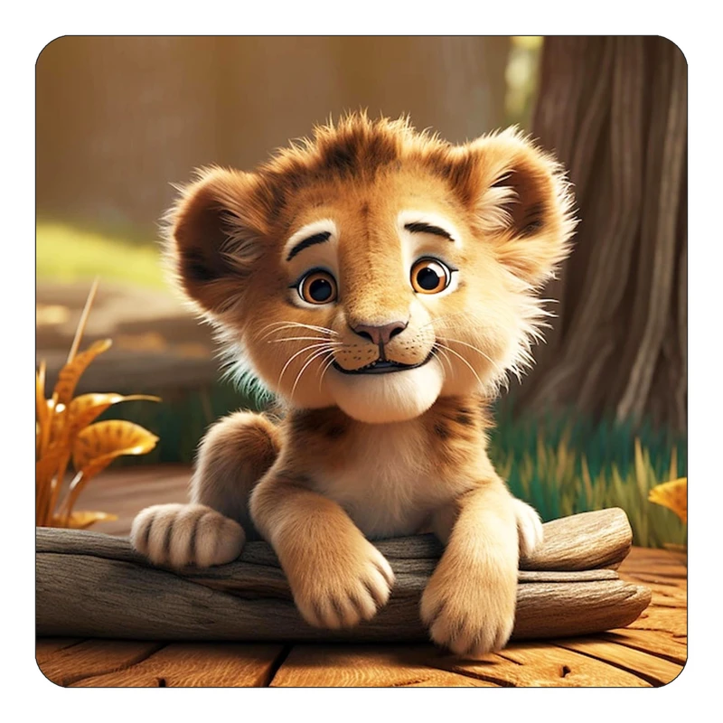 مگنت کاکتی طرح حیوانات کارتونی مدل mp27281