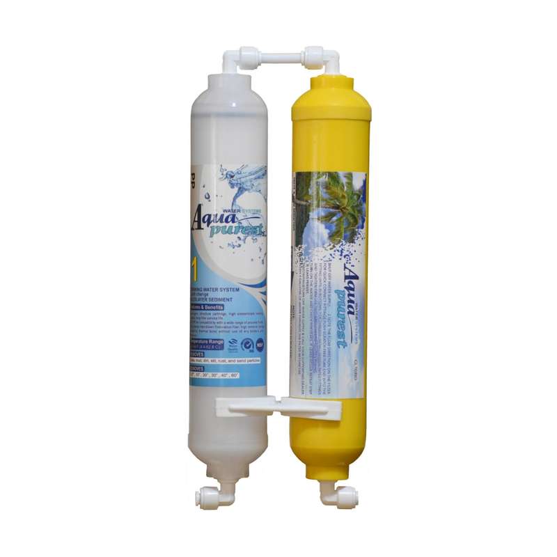 فیلتر تصفیه آب یخچال و فریزر آکوا پیورست مدل INLINE-NEW 02 مجموعه 2 عددی